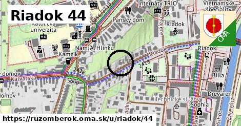 Riadok 44, Ružomberok