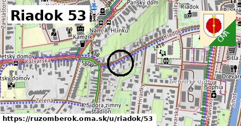 Riadok 53, Ružomberok