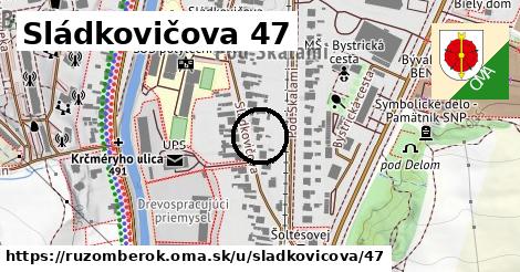 Sládkovičova 47, Ružomberok