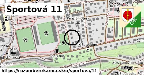 Športová 11, Ružomberok