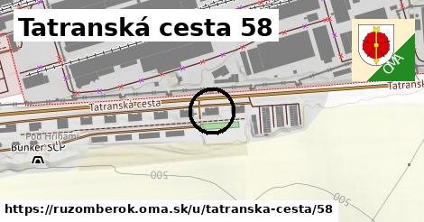 Tatranská cesta 58, Ružomberok