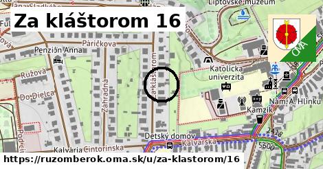 Za kláštorom 16, Ružomberok