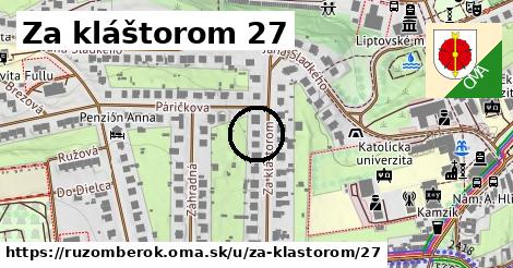 Za kláštorom 27, Ružomberok