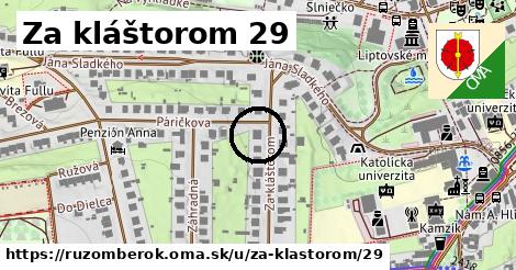 Za kláštorom 29, Ružomberok