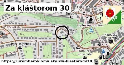 Za kláštorom 30, Ružomberok