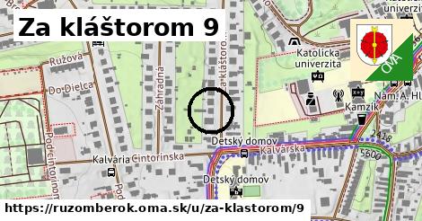 Za kláštorom 9, Ružomberok