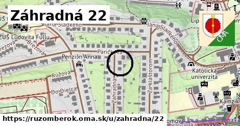 Záhradná 22, Ružomberok