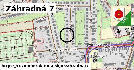 Záhradná 7, Ružomberok