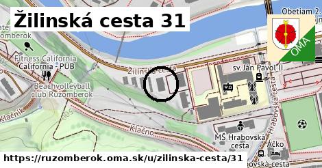 Žilinská cesta 31, Ružomberok