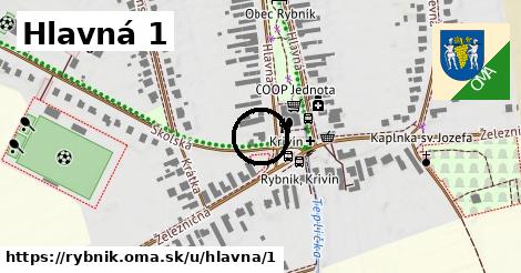 Hlavná 1, Rybník