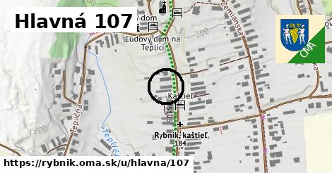 Hlavná 107, Rybník