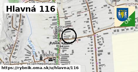 Hlavná 116, Rybník