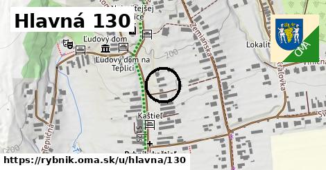 Hlavná 130, Rybník