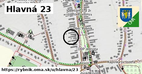 Hlavná 23, Rybník