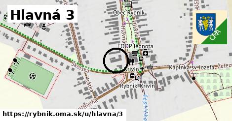 Hlavná 3, Rybník