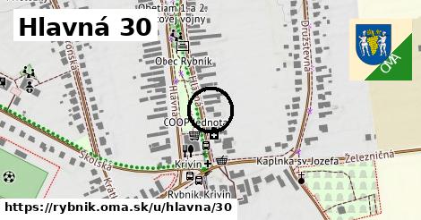 Hlavná 30, Rybník