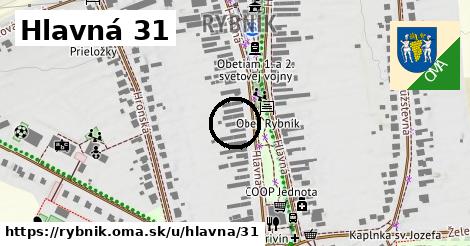 Hlavná 31, Rybník