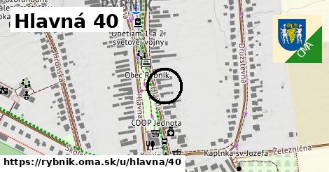 Hlavná 40, Rybník