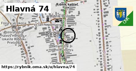 Hlavná 74, Rybník