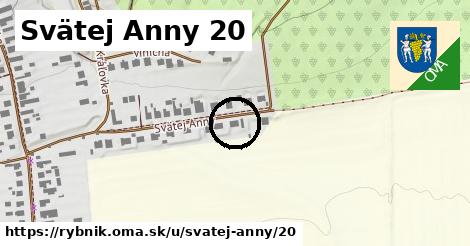 Svätej Anny 20, Rybník