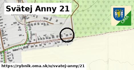 Svätej Anny 21, Rybník