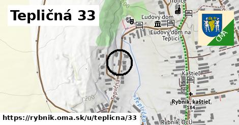 Tepličná 33, Rybník