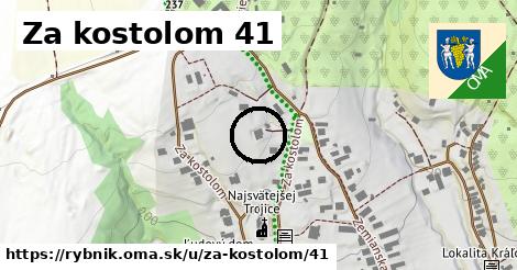 Za kostolom 41, Rybník