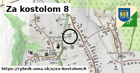 Za kostolom 8, Rybník