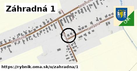 Záhradná 1, Rybník