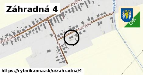 Záhradná 4, Rybník