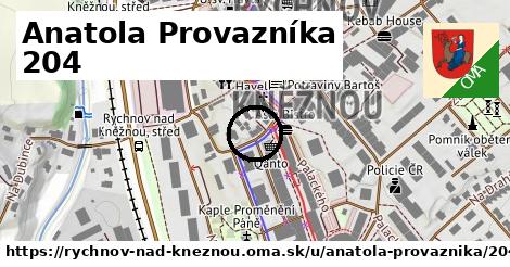 Anatola Provazníka 204, Rychnov nad Kněžnou