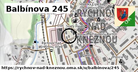 Balbínova 245, Rychnov nad Kněžnou
