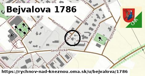 Bejvalova 1786, Rychnov nad Kněžnou