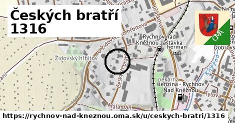 Českých bratří 1316, Rychnov nad Kněžnou