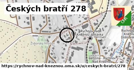 Českých bratří 278, Rychnov nad Kněžnou