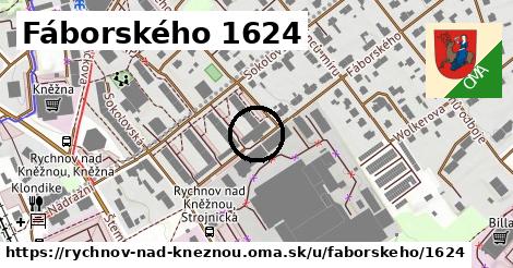 Fáborského 1624, Rychnov nad Kněžnou