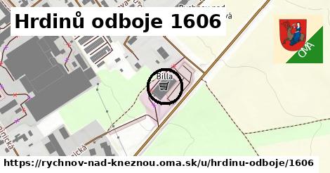 Hrdinů odboje 1606, Rychnov nad Kněžnou