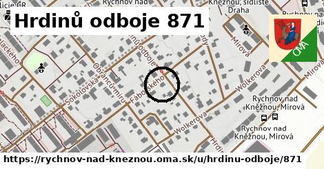 Hrdinů odboje 871, Rychnov nad Kněžnou