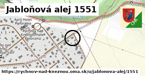 Jabloňová alej 1551, Rychnov nad Kněžnou