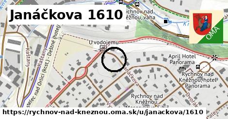 Janáčkova 1610, Rychnov nad Kněžnou