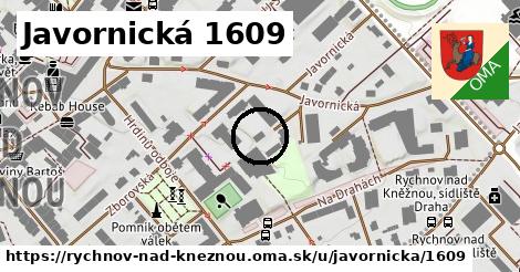 Javornická 1609, Rychnov nad Kněžnou