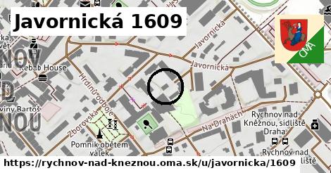 Javornická 1609, Rychnov nad Kněžnou