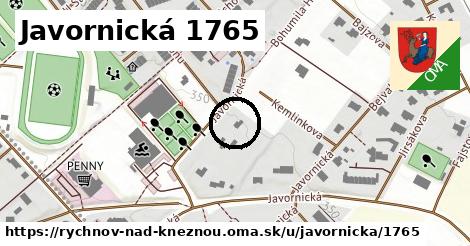 Javornická 1765, Rychnov nad Kněžnou