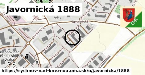 Javornická 1888, Rychnov nad Kněžnou