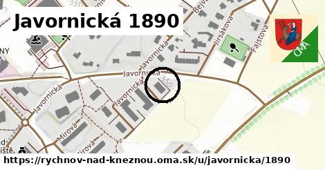 Javornická 1890, Rychnov nad Kněžnou