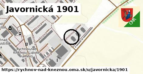 Javornická 1901, Rychnov nad Kněžnou