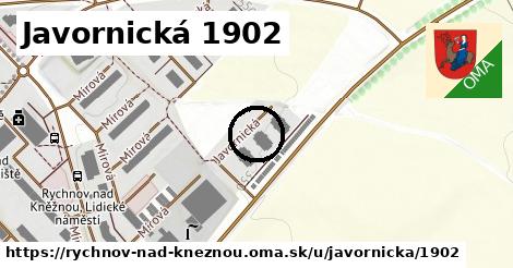 Javornická 1902, Rychnov nad Kněžnou