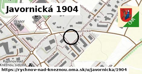 Javornická 1904, Rychnov nad Kněžnou