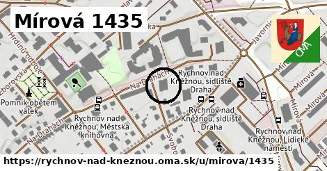 Mírová 1435, Rychnov nad Kněžnou