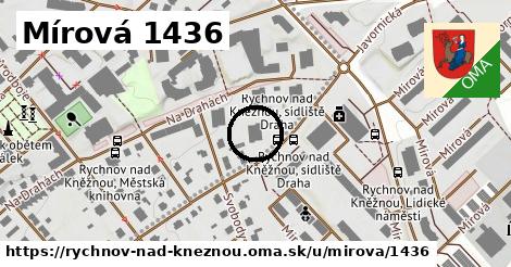 Mírová 1436, Rychnov nad Kněžnou